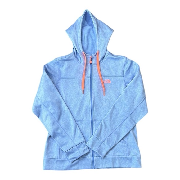 The North Face Periwinkle Full Zip Hooded Athletic Jacket Size Medium - Picture 9 of 16
